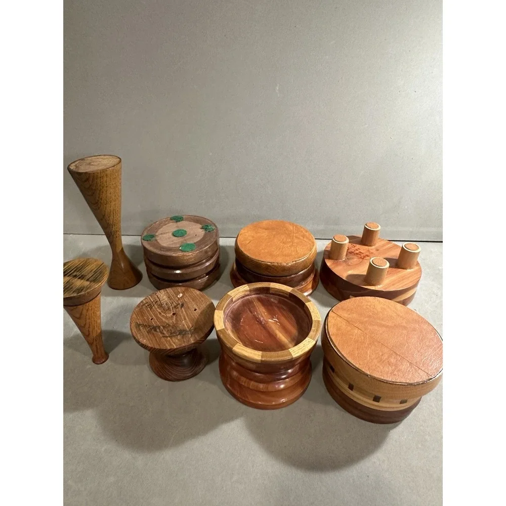 Candle Holders Lot (some‎ Handmade & Vintage)